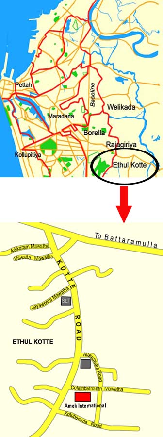 Location Map - Amek International